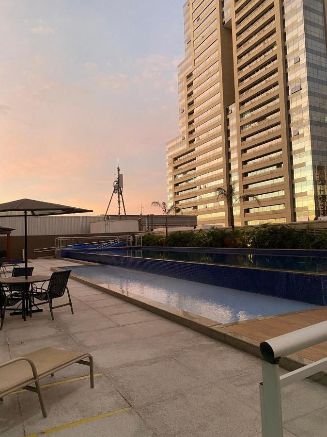 Apartamento Moderno No Df Plaza Brasilia Bagian luar foto